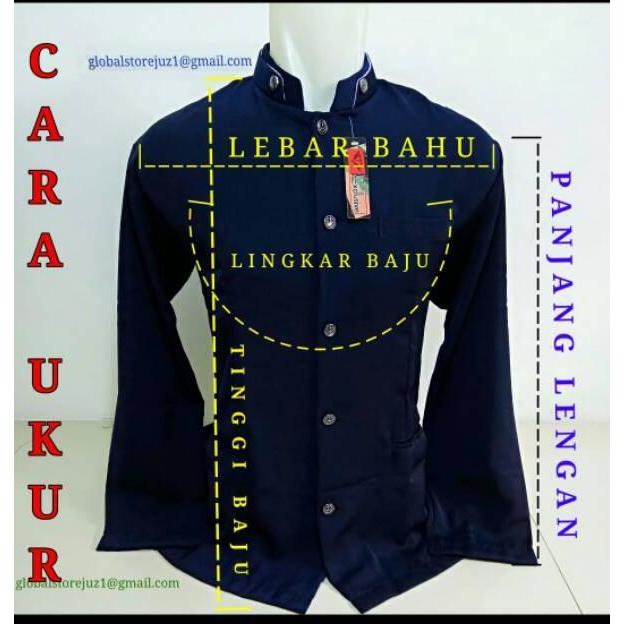 ZELVESSA JASKO JAS KOKO BIG SIZE JUMBO 3XL 4XL 5XL / JAS KOKO PAKAIAN MUSLIM PRIA BAHAN HIGHTWIS TEB