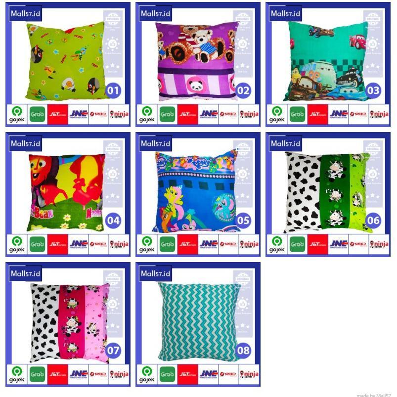 Bantal Lantai Duduk Murah Jumbo Besar 70x70 | Bantal Santai Kursi Sofa | Bantal Duduk Lesehan MOTIF