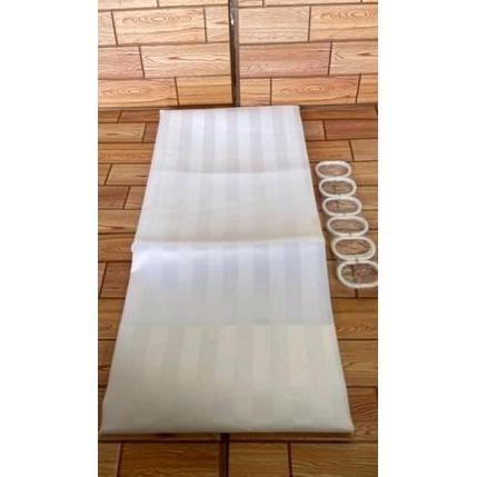 Tirai Kamar Mandi Premium / Tirai Shower / Tirai Hordeng Kamar Mandi / Tirai Kamar Anti Air Terlaris