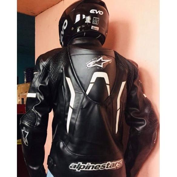 READY Jaket Motor Touring Pria Alpin Full Protector Jacket Bikers Kulit Mura