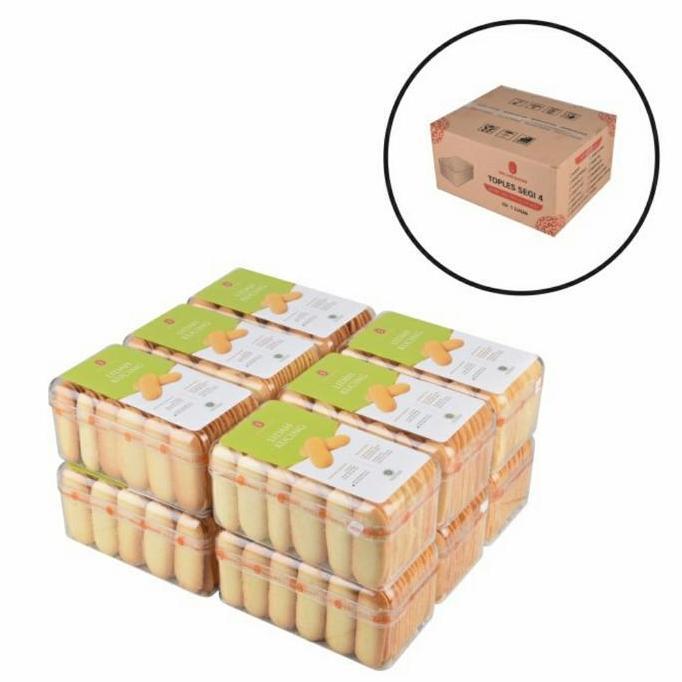 Kue Kering Lidah Kucing Segi 4 Holland Bakery Isi 12 VS