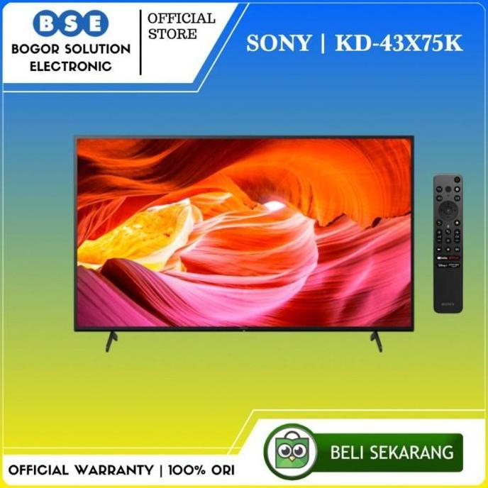 LED TV SONY 43 Inch KD-43X75K 4K Google TV Sony KD 43X75K Sony 43X75