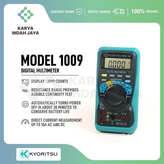 Digital Multimeter Kyoritsu 1009