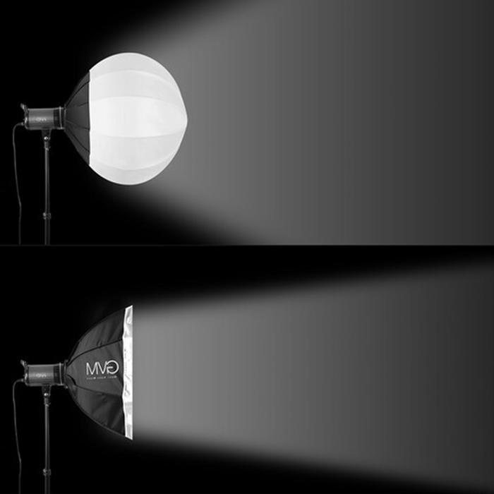 GVM SOFTBOX 2 26" Lantern Globe Softbox with Bowen Mount