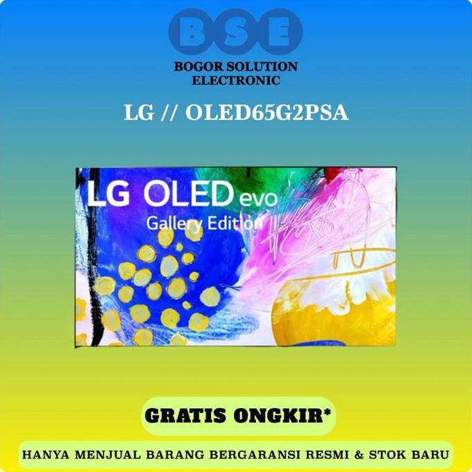 TV LG OLED Evo Gallery Design 65 OLED 65G2 OLED65G2PSA 4K smart TV 4K