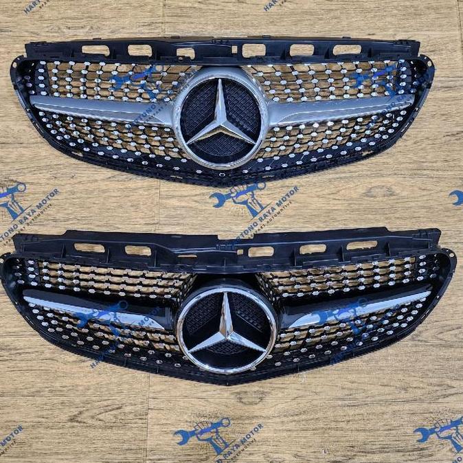 Grill Diamond Mercedes Benz W212 Facelift 2013-2016 Grille Diamond Mercy W212