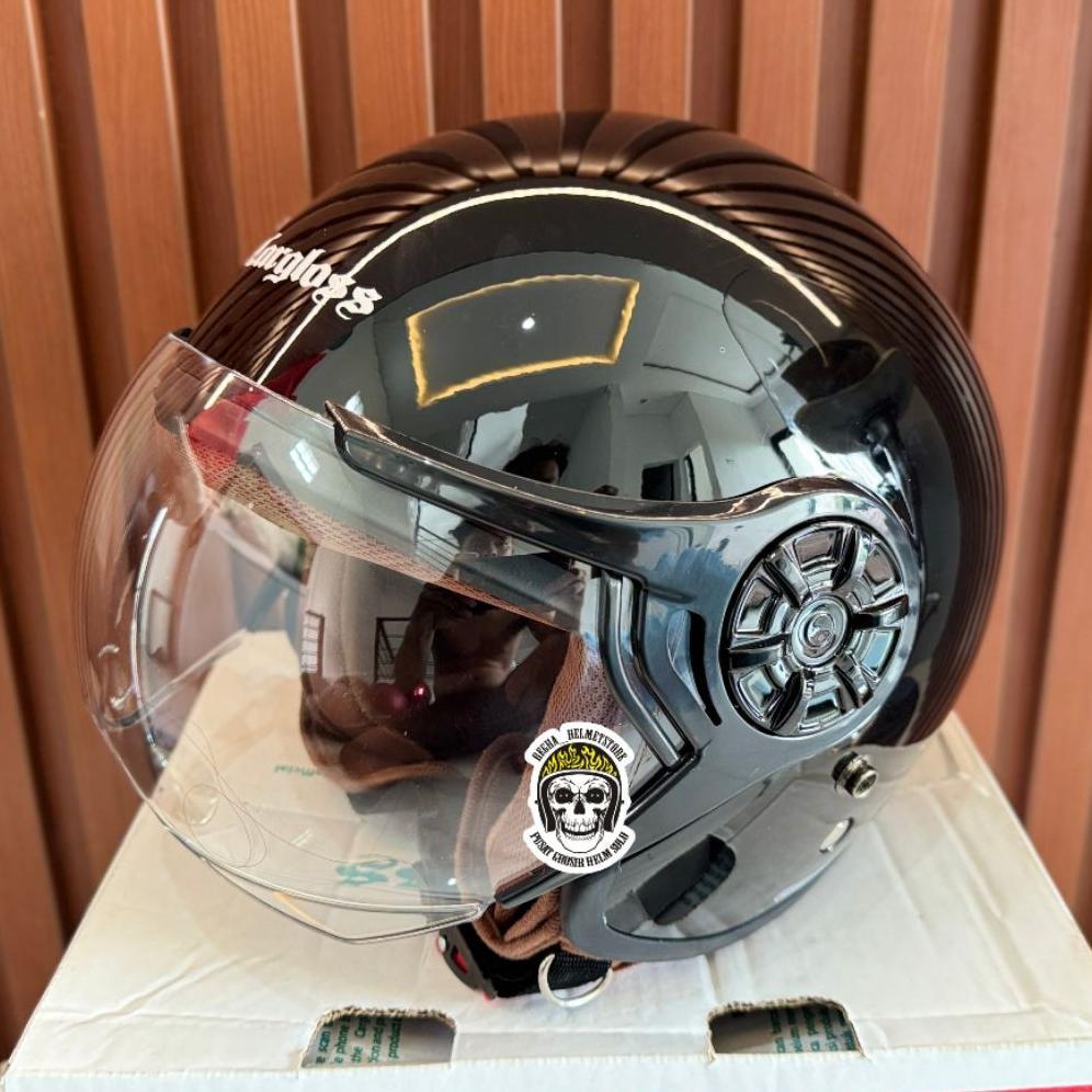 BIG PROMO Cargloss Premium / Helm Hijab / Helm SNI / Helm Retro