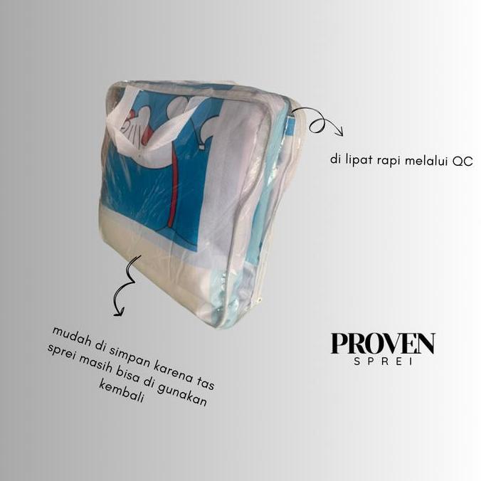 Sprei Katun Lokal Star Bintang Kecil Motif Hk Kitty Pink Biru - Marie cat - motif kucing cantik mura