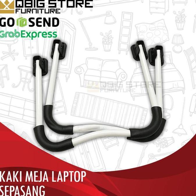 Kaki meja lipat laptop / Peretelan meja laptop / Meja belajar Lesehan