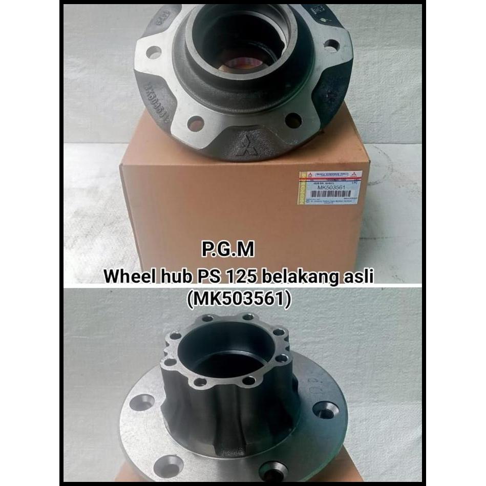 TERLARIS WHEEL HUB REAR NAP RODA BELAKANG ORI ASLI CANTER 125 HD PS125 