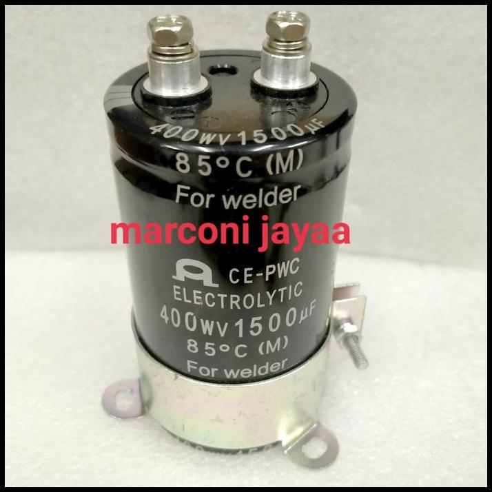 DISKON KAPASITOR ELCO 1500UF 400V AUDIO 50X90 