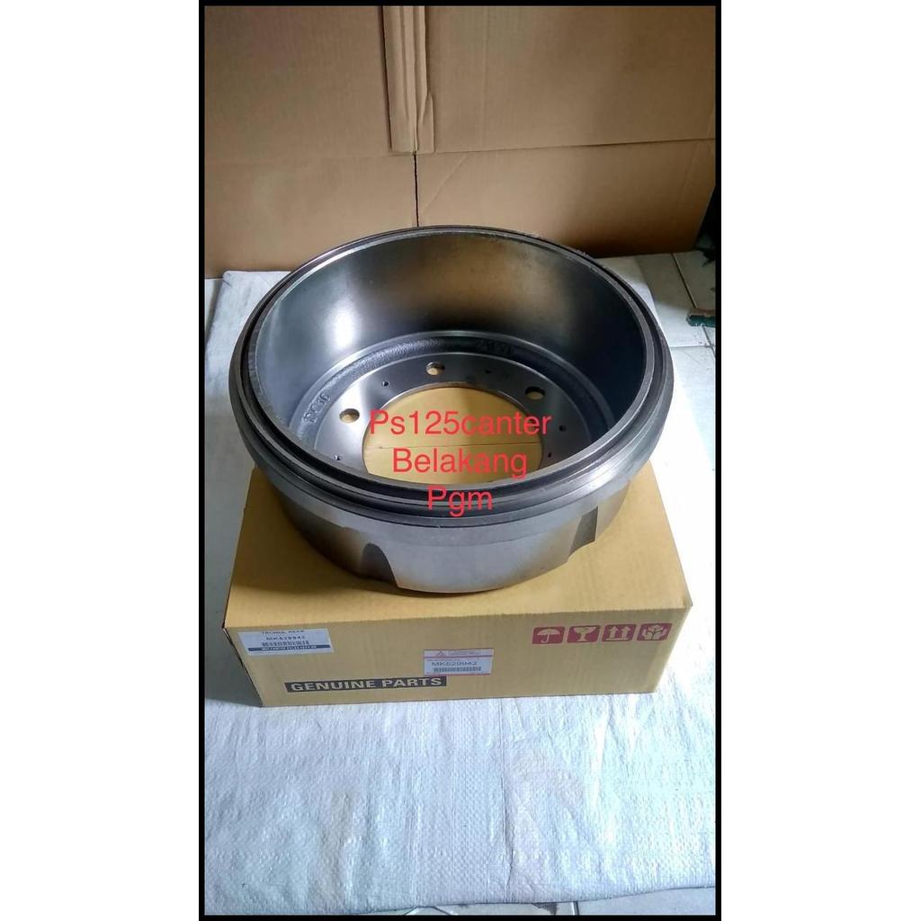 TERBARU TROMOL BELAKANG BRAKE DRUM REAR MITSUBISHI CANTER 125 HD 