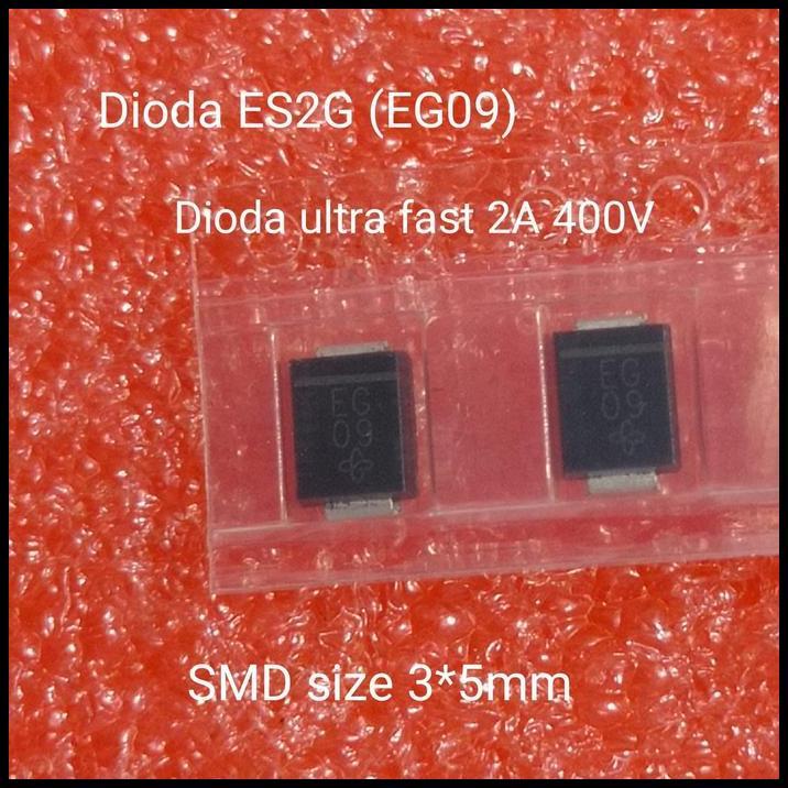 TERBARU ES2G (EG09) DIODA ULTRA FAST 2A 400V SMD