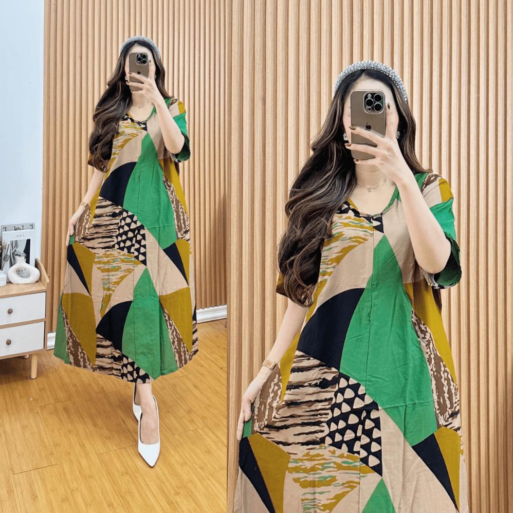 CUCI GUDANG BAJU DASTER RAYON WANITA KEKINIAN BUSUI PEKALONGAN