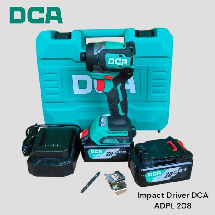 Impact DCA ADPL208 Impact Baterai DCA 20V ADPL 208 Impact Driver Cordless