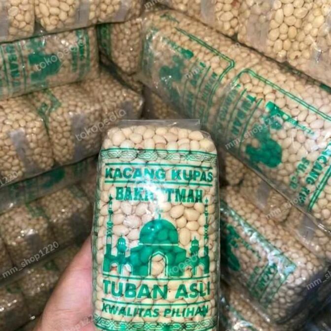 Kacang Kupas Tuban Kacang Bakhutimah 350gram Kacang Garing Kupas Tuban