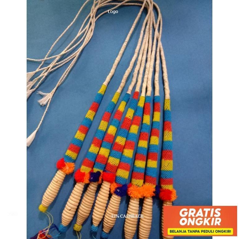 Pecut Jaranan / Pecut Kepang Asli, Pecut Kuda Lumping, Cambuk, Jederan Stock