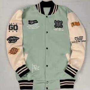ORIGINAL Varsity Jacket Baseball Vintage - Jaket Varsity Salvio Hexia Denim - Jaket Baseball Pria Wa
