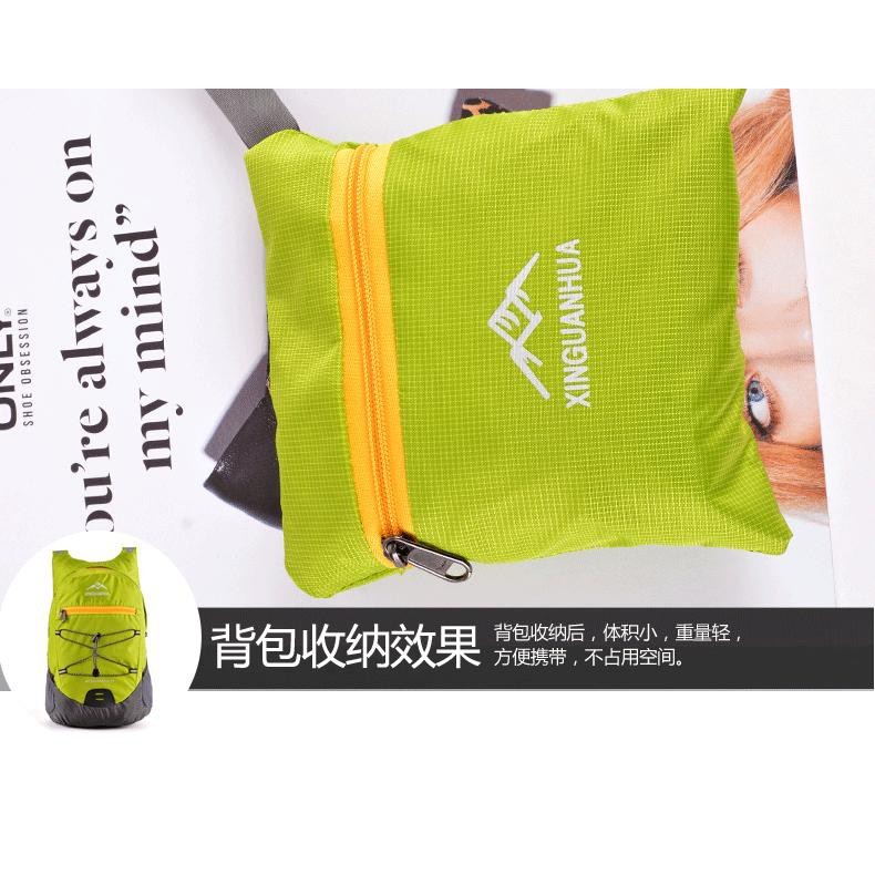 Xinguanhua Tas Ransel Lipat Mendaki Gunung Summit Travelling Waterproof