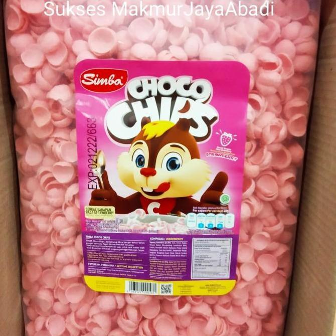 Simba choco chips/sereal/koko krunch kiloan kemasan 1 kg. Kualitas TOP