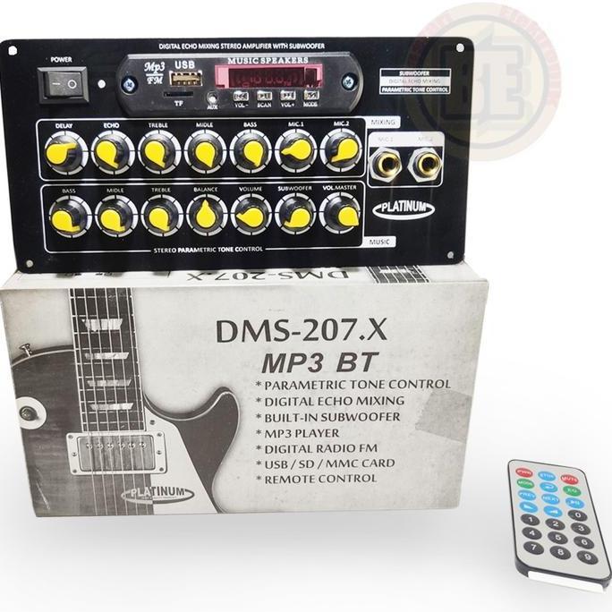 TONE CONTROL AKTIF DMS-207 MP3 BLUETOOTH TONE MIXING ACTIVE DMS 207.X