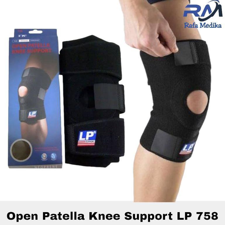 LP 758 Open Patella Knee Support Deker Lutut LP