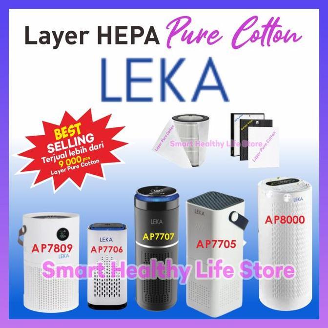 Layer HEPA Pure Cotton Air Purifier LEKA AP7705 AP7706 AP7707 AP7809 AP8000