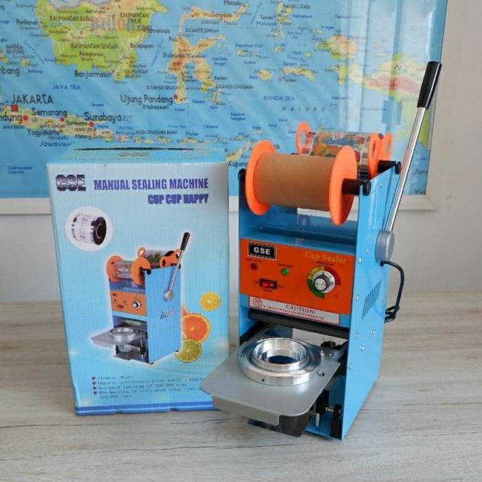 Cup Sealer Plastik Manual GSE SC- D8
