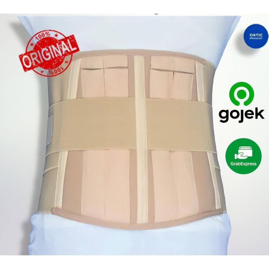 Korset Lumbar Korset Lumbal Lumbo Sacral Corset Korste Orthopedi korset nyeri sakit pinggang tulang 