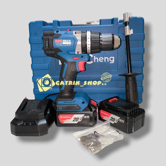 Bor DongCheng DCJZ 03 13 Bor Batere Dongcheng 20V Hammer Dril Cordless