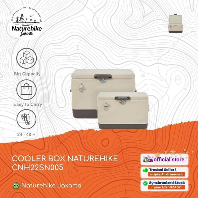 Terlaris Cooler Box Pendingin Makanan Minuman Camping Naturehike Cnh22Sn005