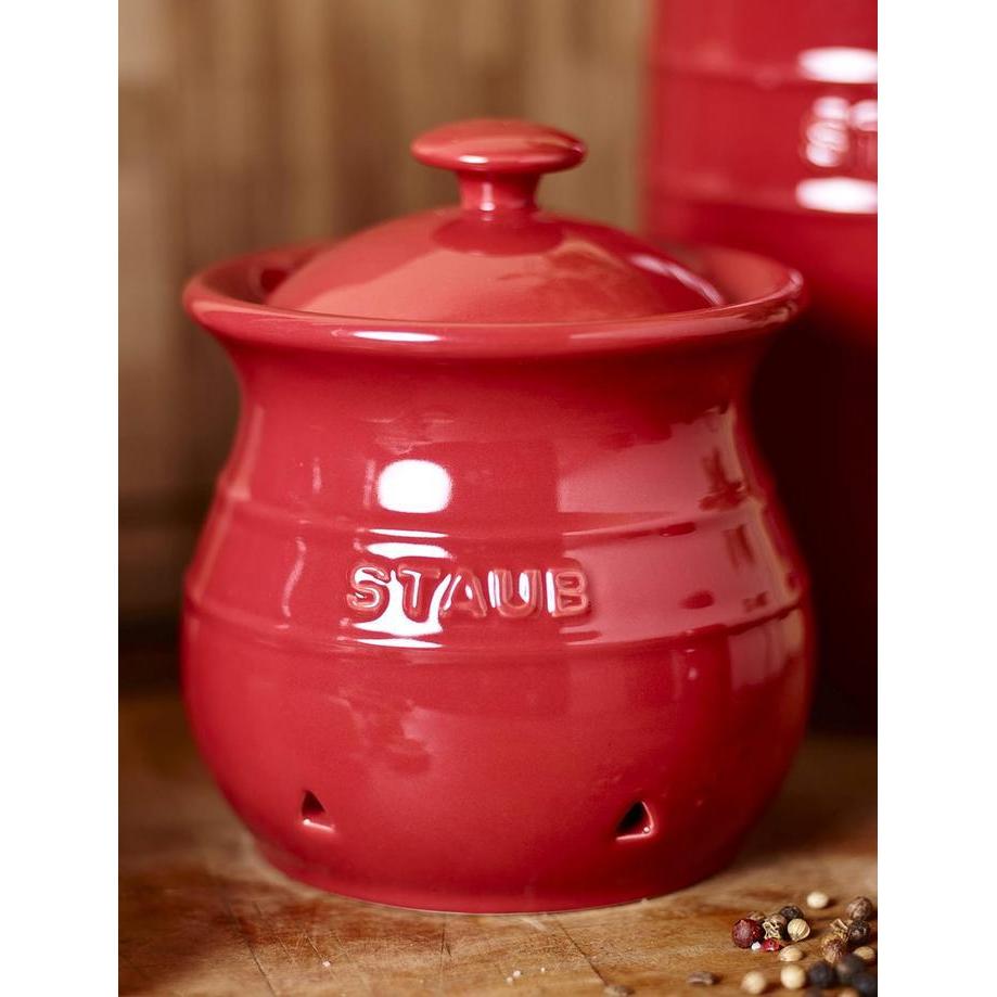 Staub Ceramic Garlic Keeper, Garlic Storage