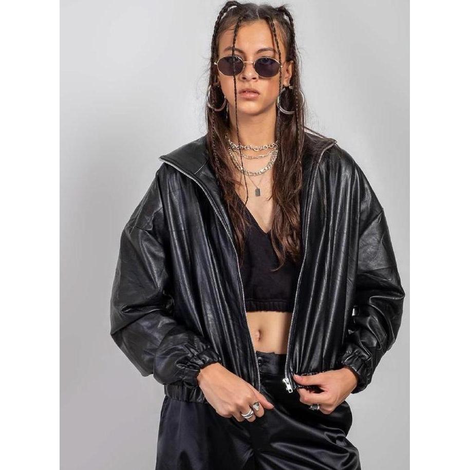 OCWA MILAN FAUX LEATHER JACKET