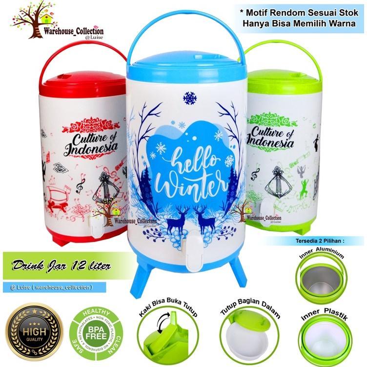 Drink Jar  12 Liter Roma Global Eagle / Tempat Air Minum / Termos Air Panas Dingin