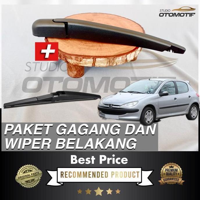 PAKET ARM WIPER BELAKANG PEUGEOT 206 GAGANG WIPER PEUGEOT 206 1 SET HIGH QUALITY