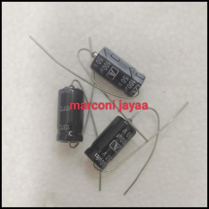 TERBARU KAPASITOR 100UF 50V AXIAL