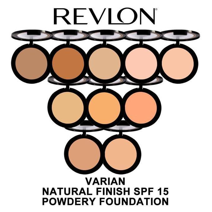 Revlon Powdery Foundation SPF 15 PA++ - Bedak Revlon | Compact Foundation Revlon High Coverage