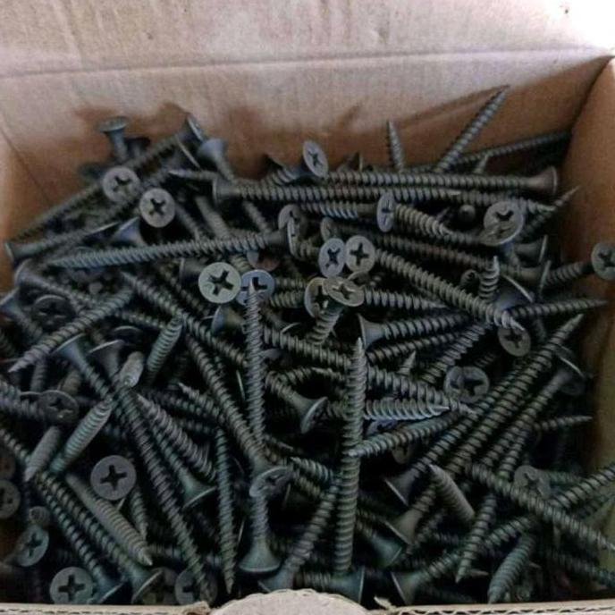 Sekrup Gypsum 2 Inch (5Cm) / Sekrup Holo Isi 50 Buah/Bks Baru