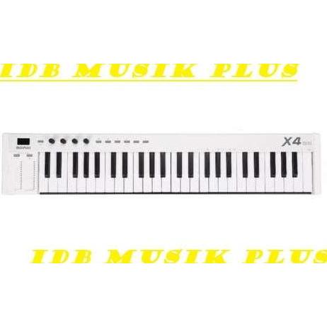 TERBARU KEYBOARD MIDI CONTROLLER 49 KEYS MIDIPLUS X4 X 4 ORINAL