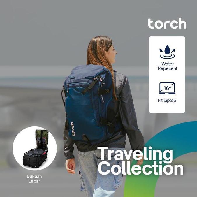 SALE - Torch Travel Backpack Collection - Tas Punggung Travelling