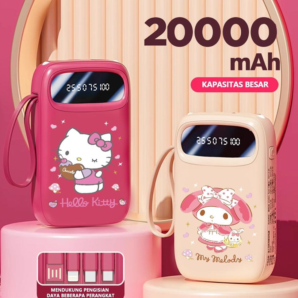 BestPromo Mini Size Lotso Powerbank Portable 20000 Mah With 4 Usb Fast Charging Dual Input Port Type