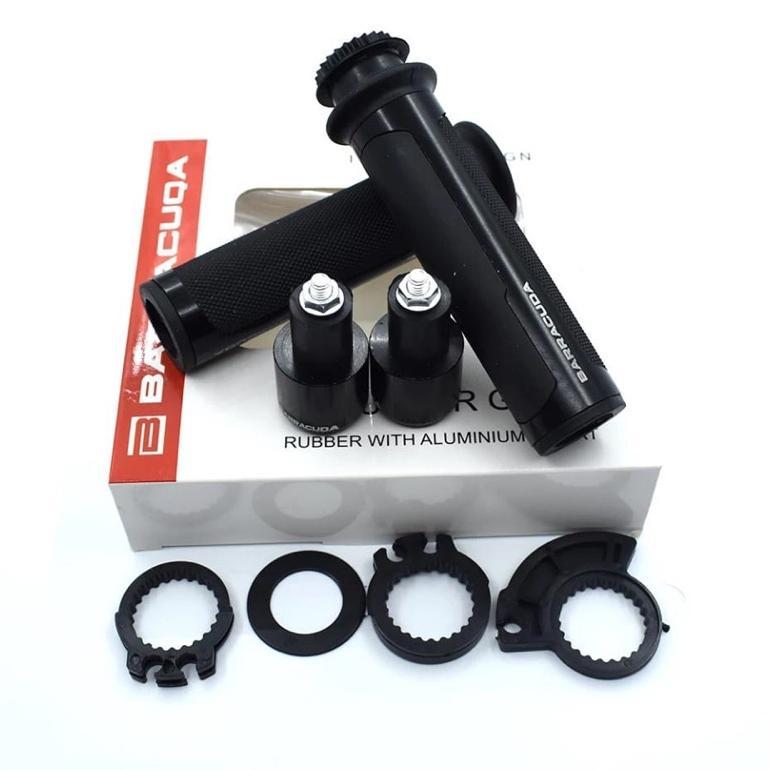 COD HandGrip Motor Barracuda Cnc + Jalu Hand Grip Barracuda Motor Universal Nmax Pcx Vario New 125 1