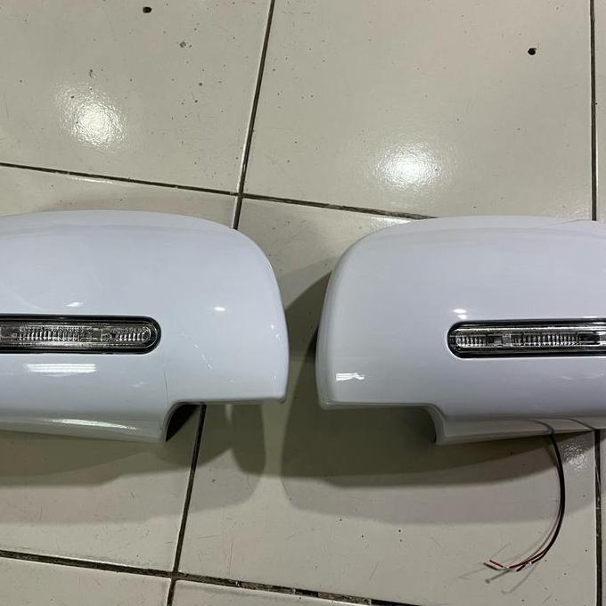 Cover Spion Lampu Sen Sein Grand Innova 2012-2015 Putih 1 Set 2Pcs Kiri Kanan