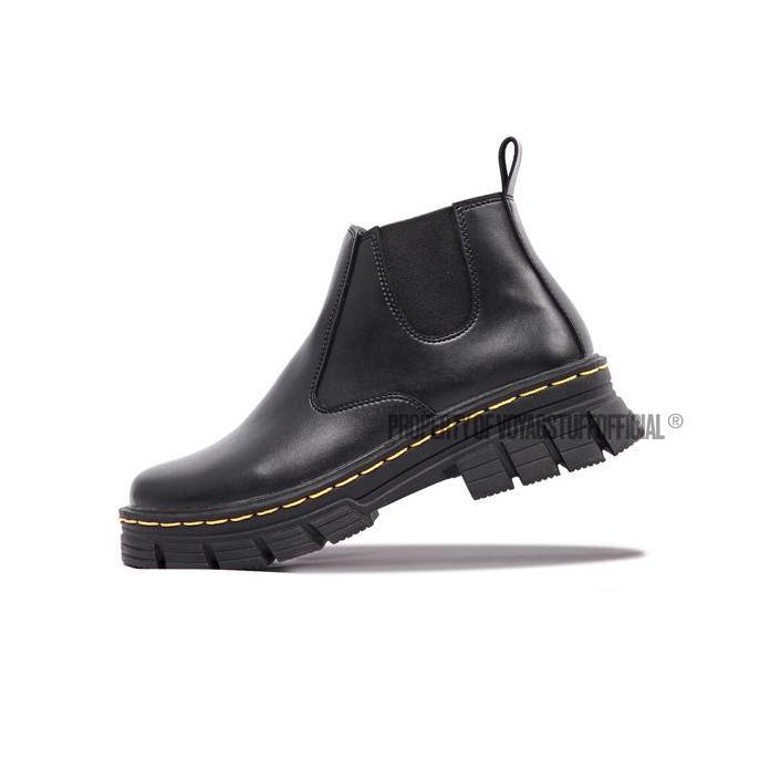 Voyagstuffofficial - Xavior Sepatu Boots Woman Black