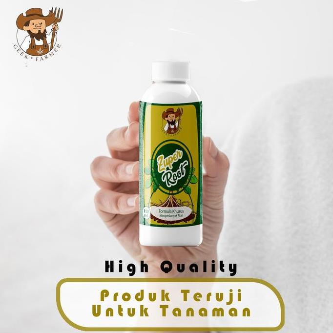 Zuper Root 100ml Hormon Booster Akar Geek Farmer