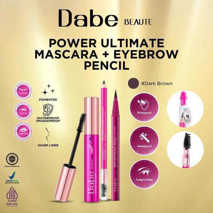 PROMO - MASCARA EXTRA VOLUME CURLING / WATERPROOF BOLD EYELINER / EYEBROW