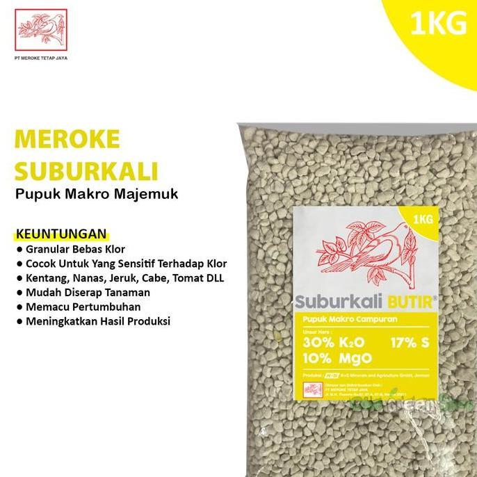 1 KG - Pupuk Meroke Suburkali Butir Pupuk Makro Campuran