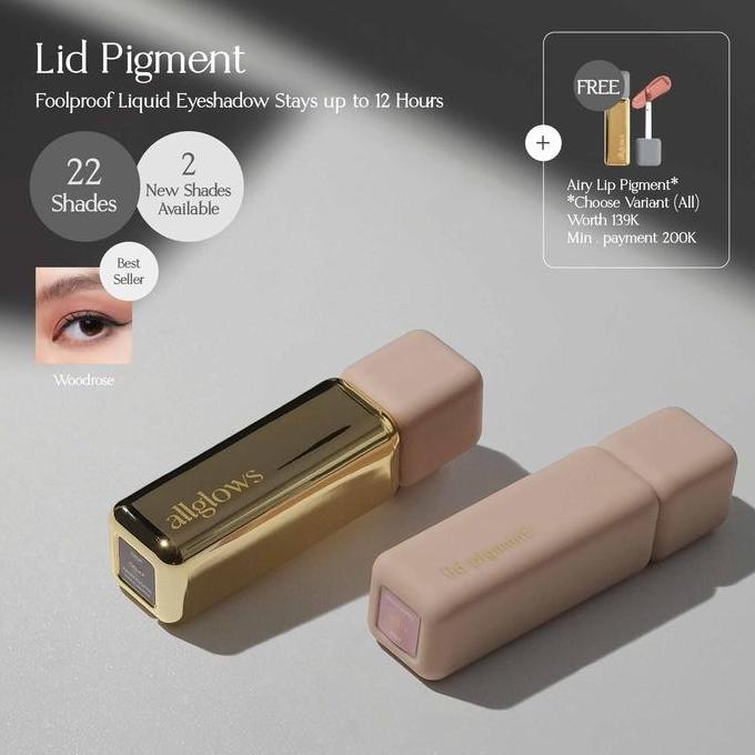 SALE - Allglows Sunset Lid Pigment (Creamy shimmer liquid eyeshadow)