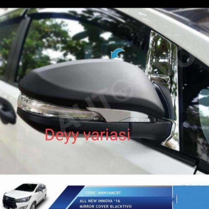 Cover Spion Mobil Inova Reborn 2016-2022 Hitam Doff