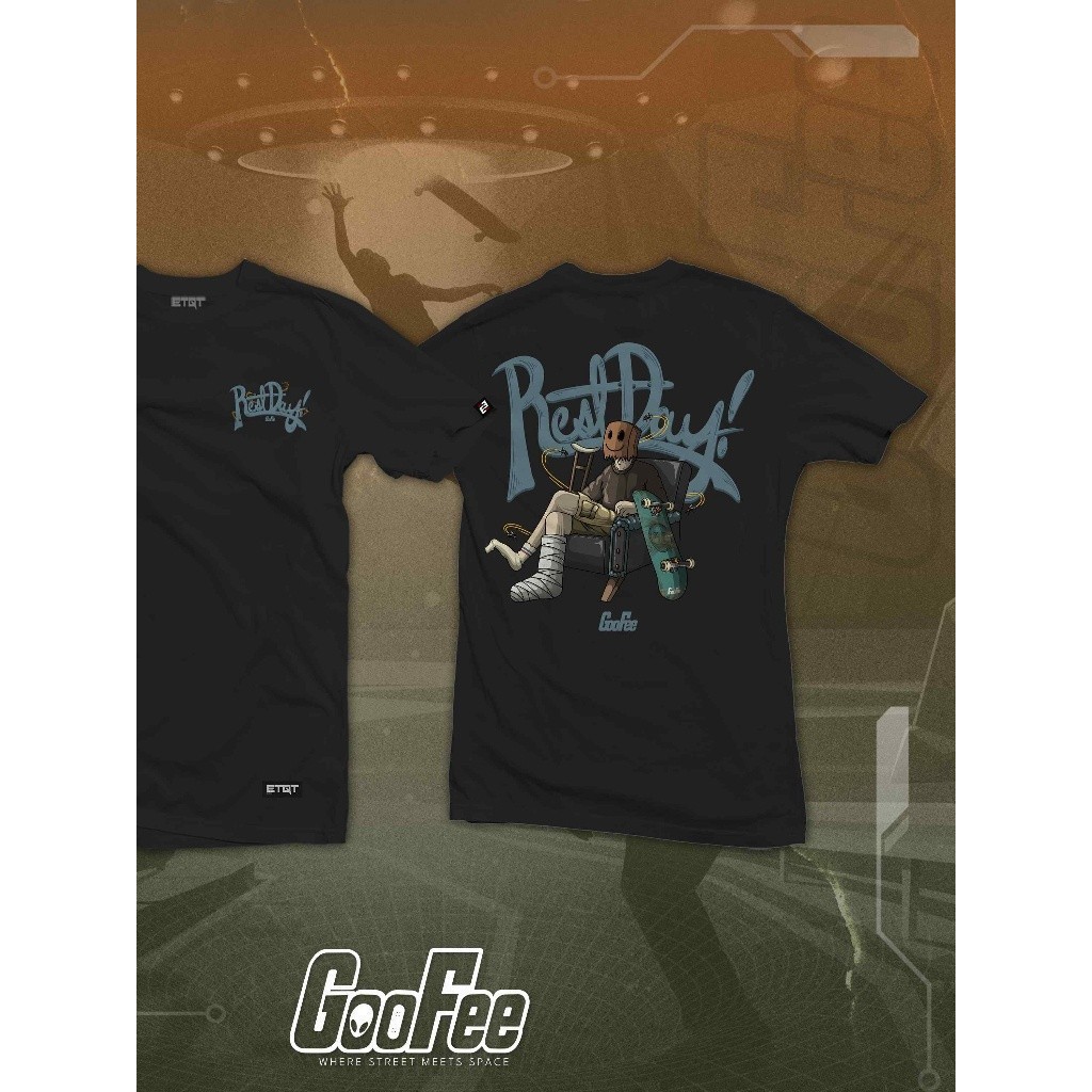 COD GooFee - ETQT WorldWide - Unisex - ETQT Brand Shirt - Rest Day